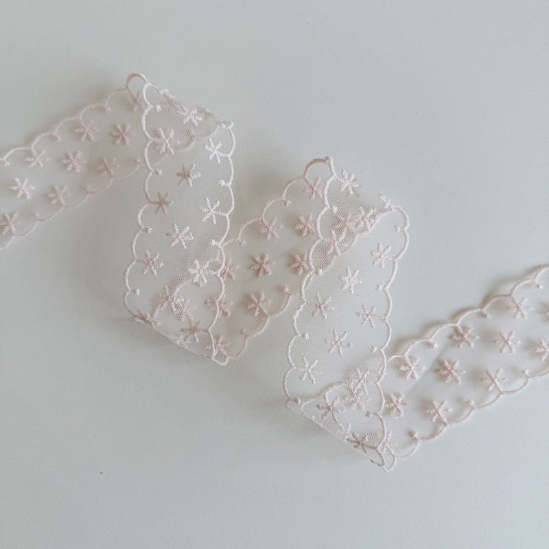Pink Lace Trim Ribbon · 10 Patterns · Sewing & Bridal Craft