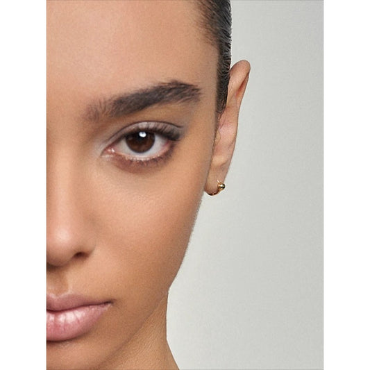 delicate hoop earrings