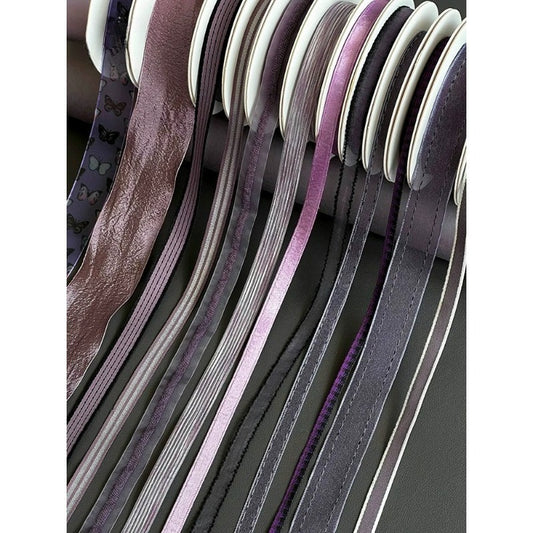 Violet Tone Textured Craft Ribbon · DIY & Floral
