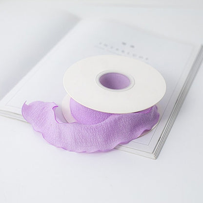 Torn Edge Cotton Ribbon · 1.5" Wide · Bouquets & Gift Wrapping