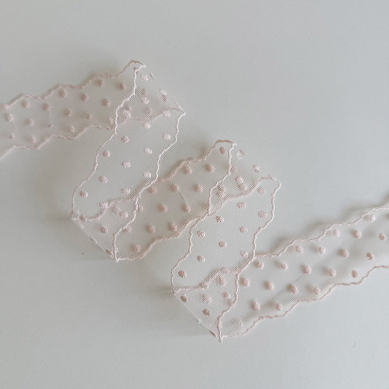 Pink Lace Trim Ribbon · 10 Patterns · Sewing & Bridal Craft