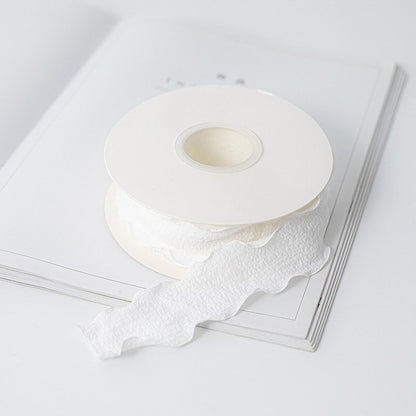 Torn Edge Cotton Ribbon · 1.5" Wide · Bouquets & Gift Wrapping