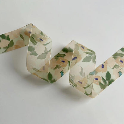 Floral Print Sheer Ribbon · 25mm · Bouquets & Gift Wrapping