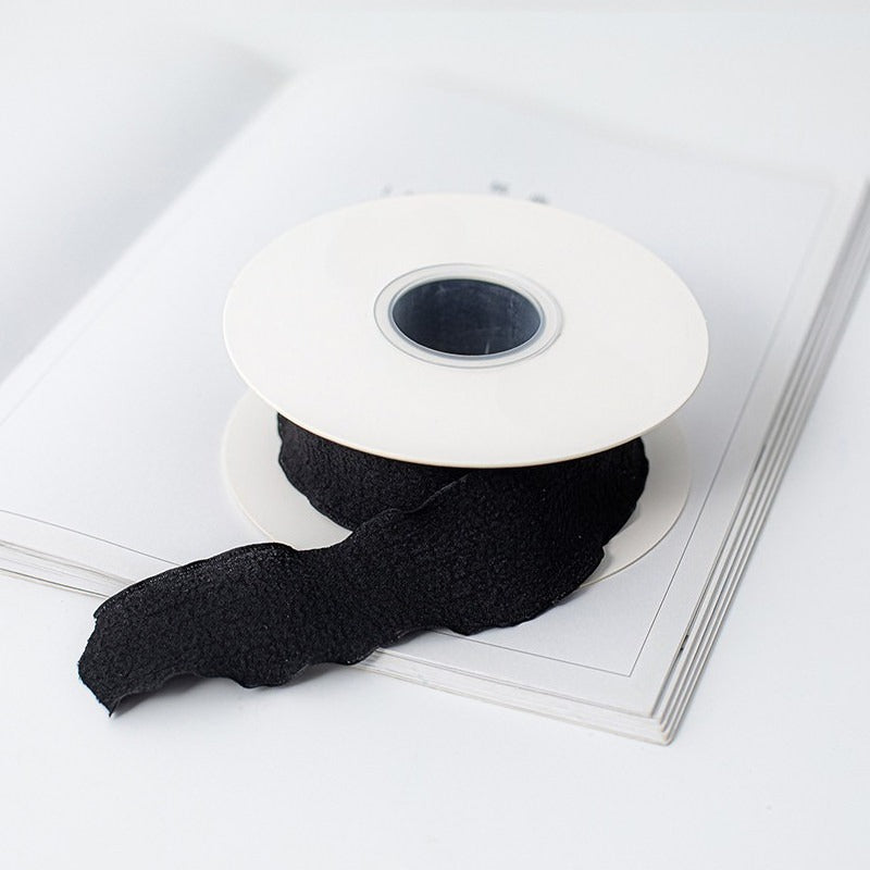 Torn Edge Cotton Ribbon · 1.5" Wide · Bouquets & Gift Wrapping