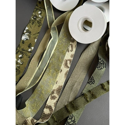 Forest Tone Textured Craft Ribbon · DIY & Floral