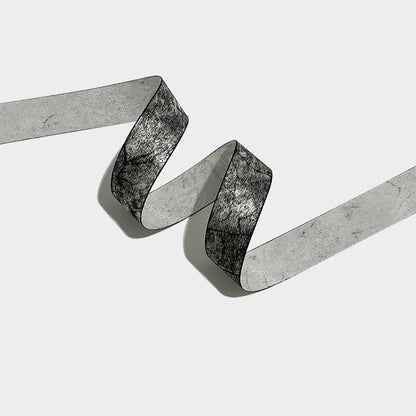 Silver Ribbon Set · 10 Rolls · Satin Sheer Lace Metallic