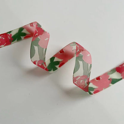 Floral Print Sheer Ribbon · 25mm · Bouquets & Gift Wrapping