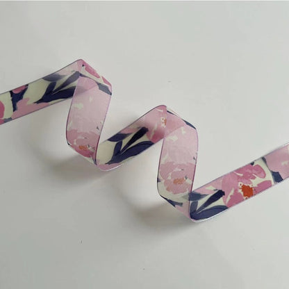 Floral Print Sheer Ribbon · 25mm · Bouquets & Gift Wrapping