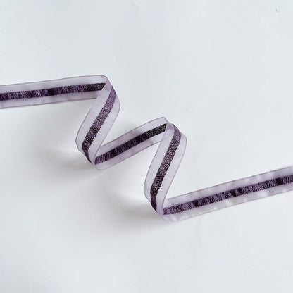 Violet Tone Textured Craft Ribbon · DIY & Floral
