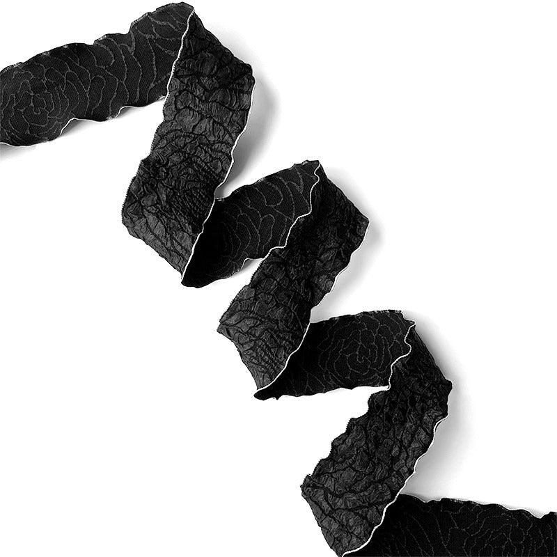 Monochrome Textured Craft Ribbon · DIY & Floral