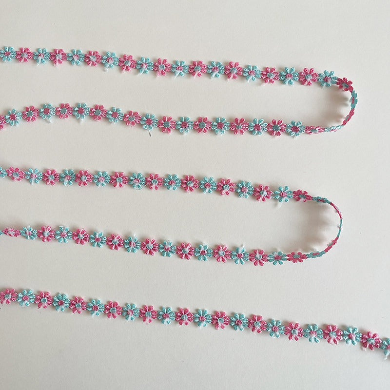 Daisy Flower Trim · Embroidered Lace Chain · Craft & Sewing