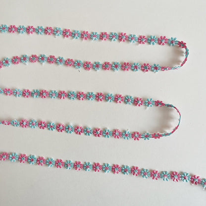 Daisy Flower Trim · Embroidered Lace Chain · Craft & Sewing