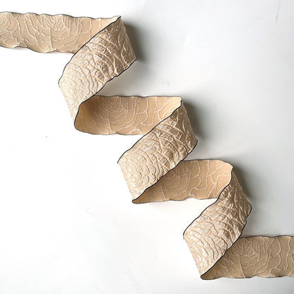 Monochrome Textured Craft Ribbon · DIY & Floral