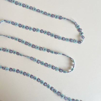 Daisy Flower Trim · Embroidered Lace Chain · Craft & Sewing