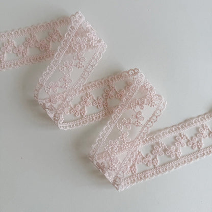 Pink Lace Trim Ribbon · 10 Patterns · Sewing & Bridal Craft