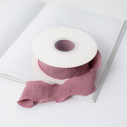Torn Edge Cotton Ribbon · 1.5" Wide · Bouquets & Gift Wrapping