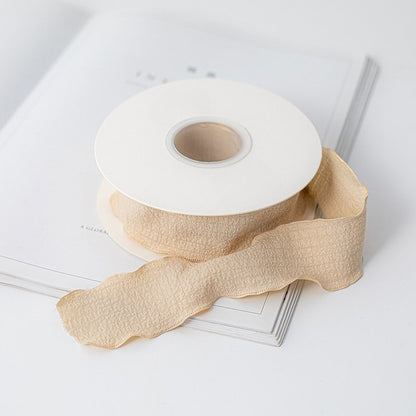 Torn Edge Cotton Ribbon · 1.5" Wide · Bouquets & Gift Wrapping