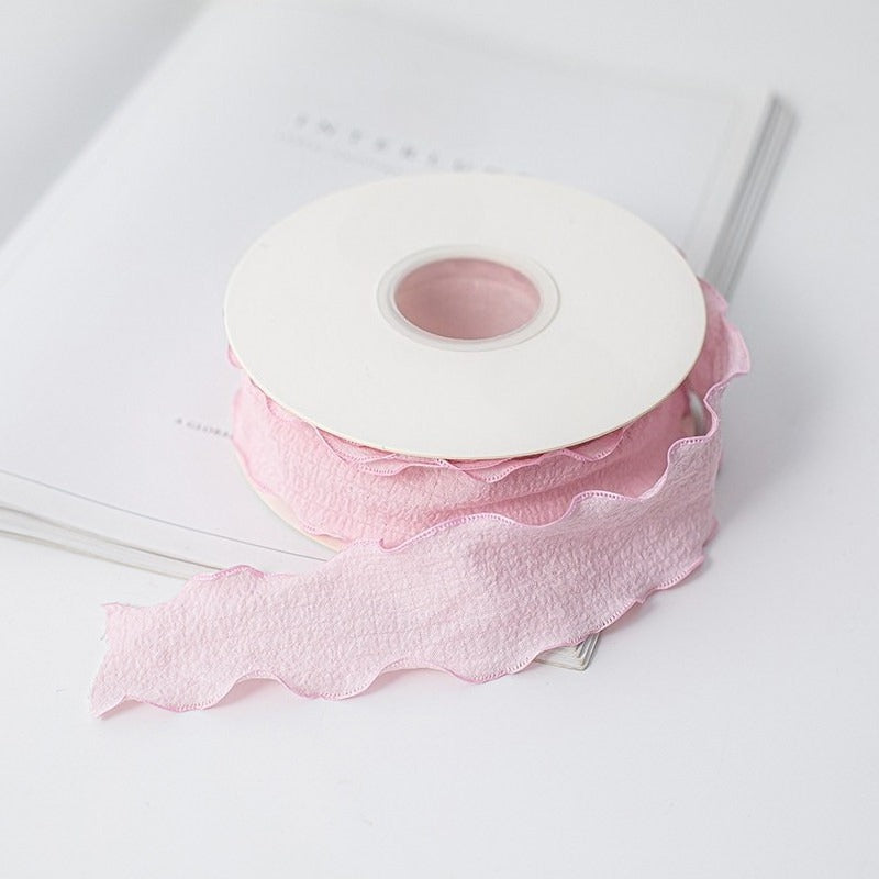 Torn Edge Cotton Ribbon · 1.5" Wide · Bouquets & Gift Wrapping